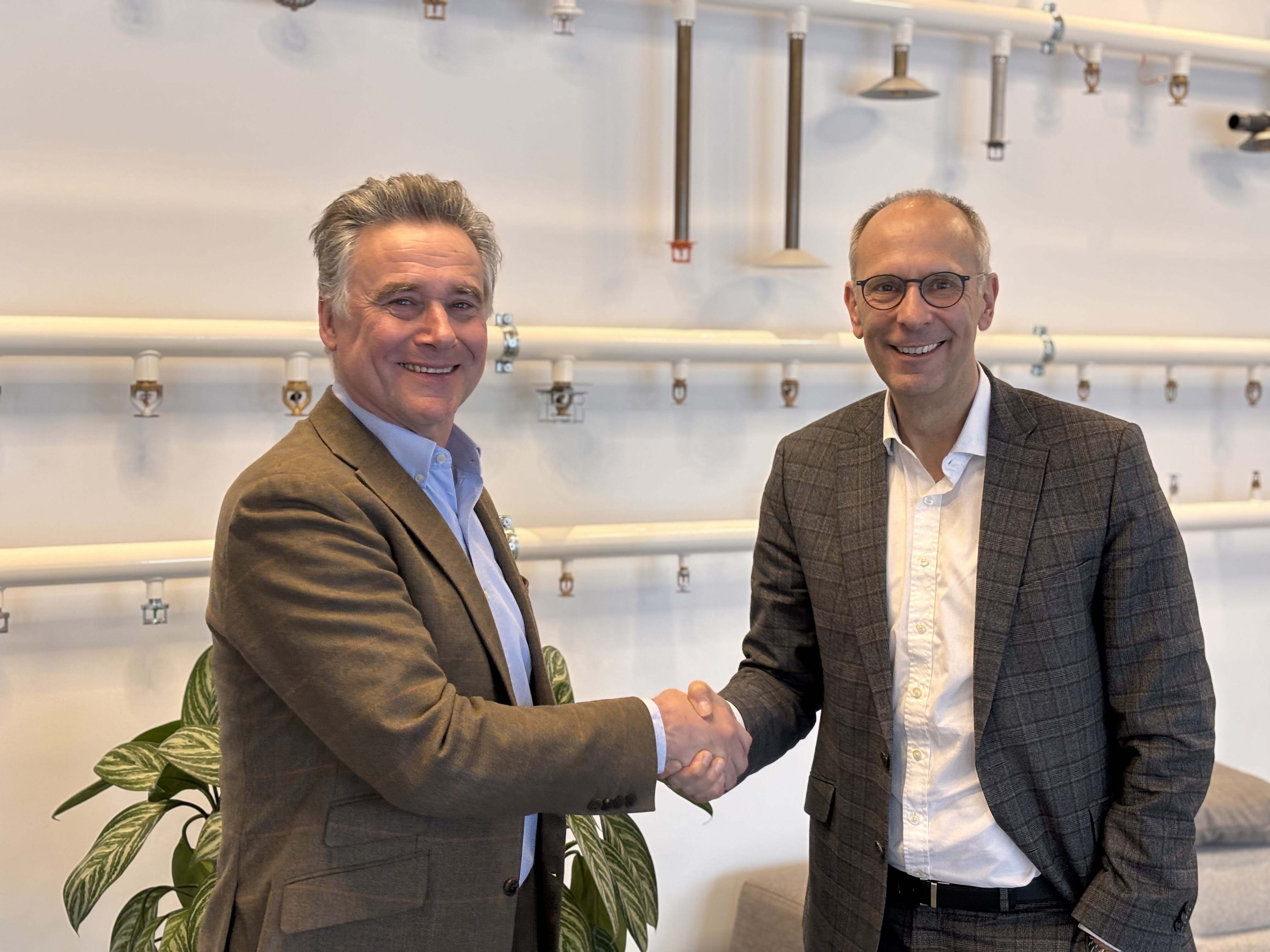 Mr Valk and Mr Falk confirm their cooperation